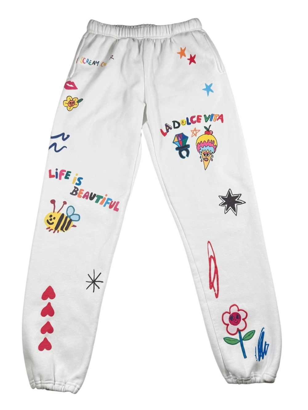 The Mayfair Group X iscreamcolor Somebody Loves You Sweatpants, XS